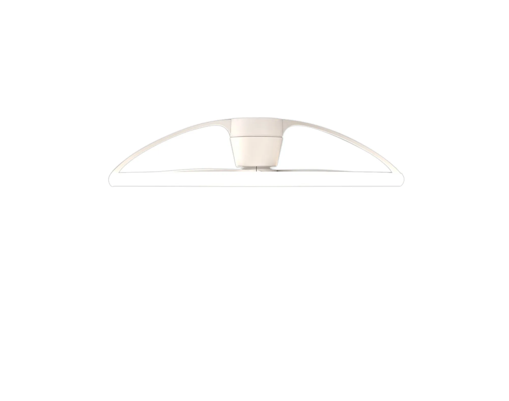 Nepal 75W LED Dimmable Ceiling Light & Fan, Remote / APP / Voice Controlled White M7530  Mantra Nepal